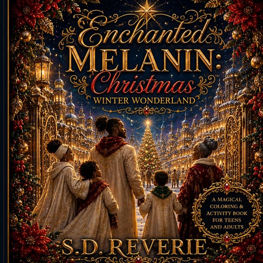 Cover of Enchanted Melanin: Christmas — Winter Wonderland by S.D. Reverie
